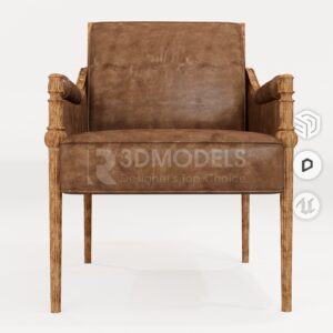 RT3Dmodels Arm Chair_06381