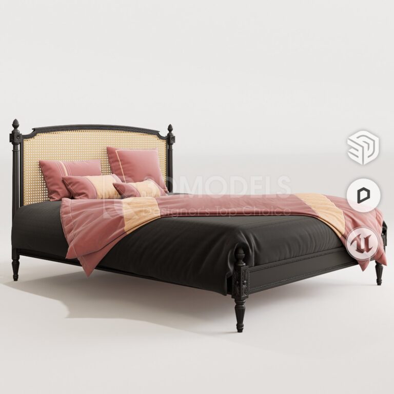 RT3Dmodels Bed_06465