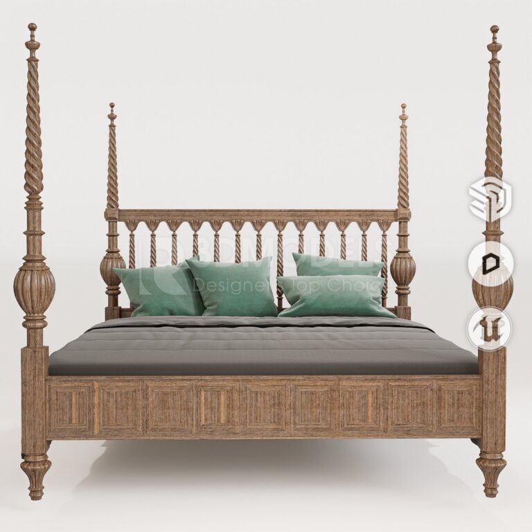 RT3Dmodels Bed_06467