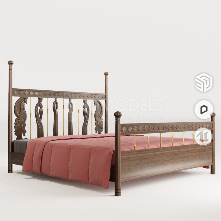 RT3Dmodels Bed_06473