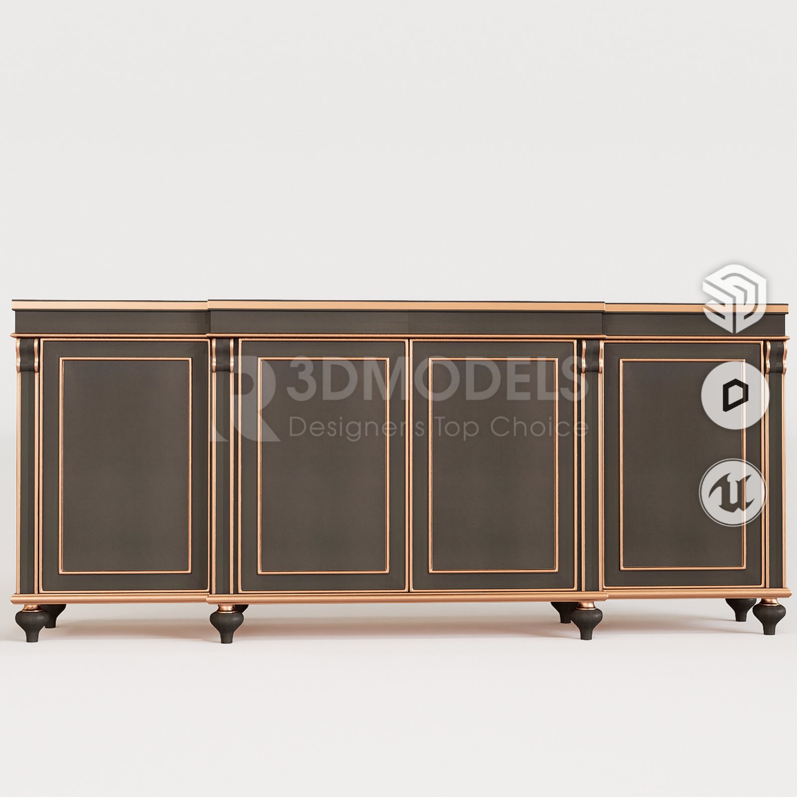 Model Console Table RT3Dmodels Console Table_06538