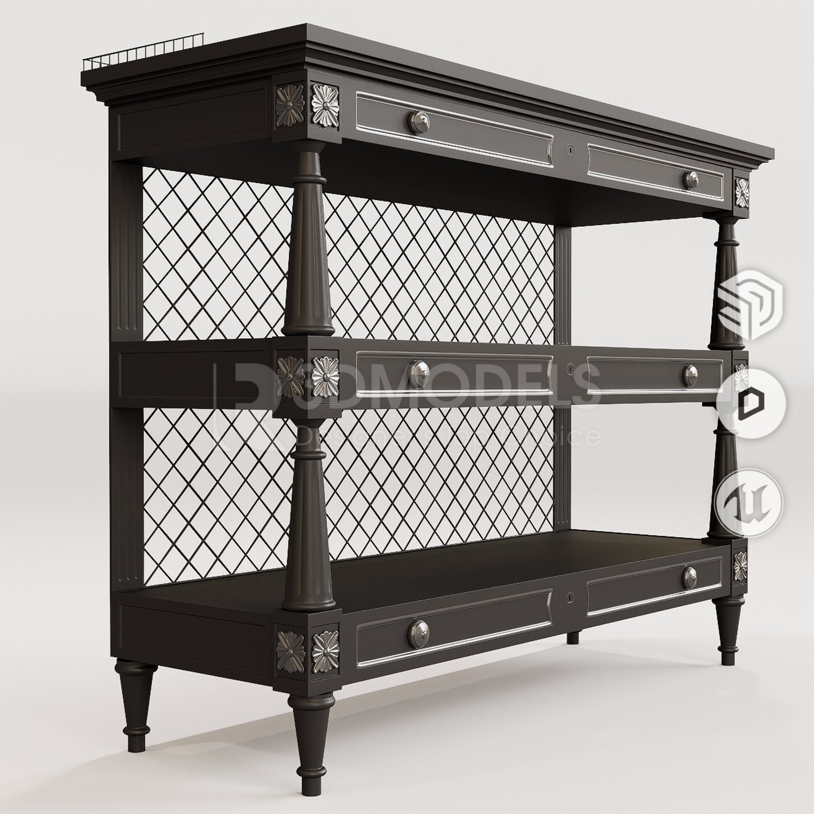 Model Console Table RT3Dmodels Console Table_06539