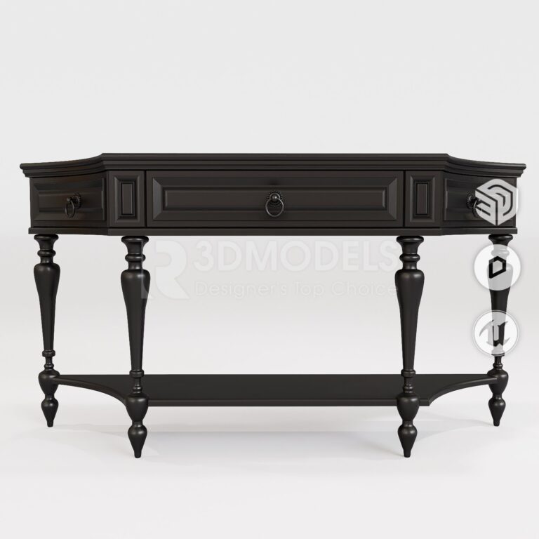 RT3Dmodels Console Table_06546