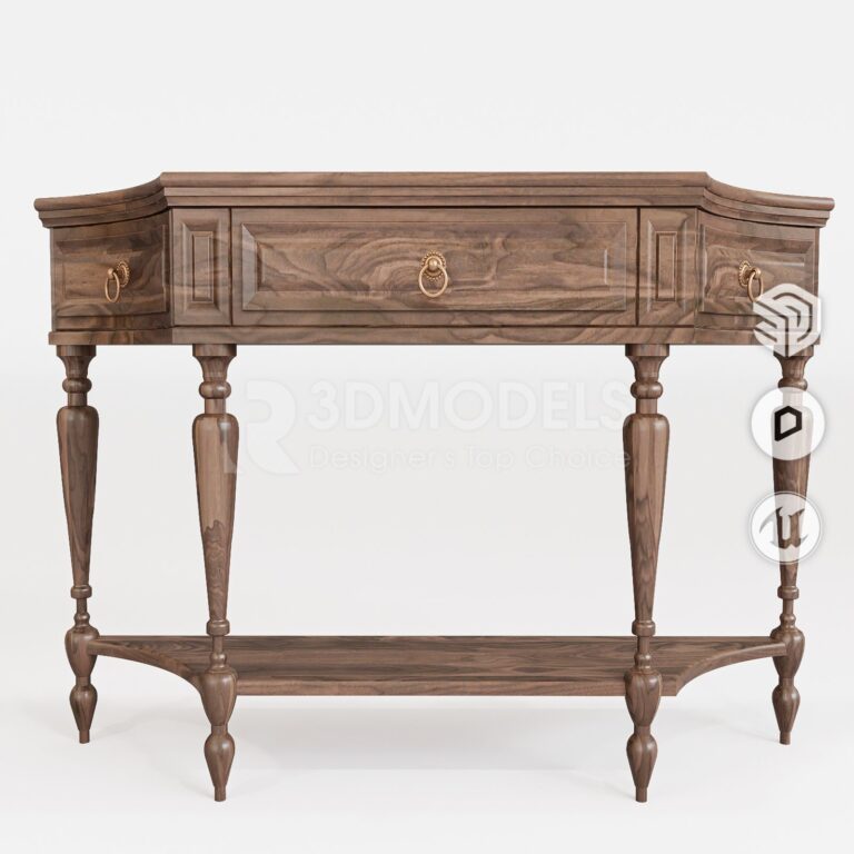 RT3Dmodels Console Table_06554