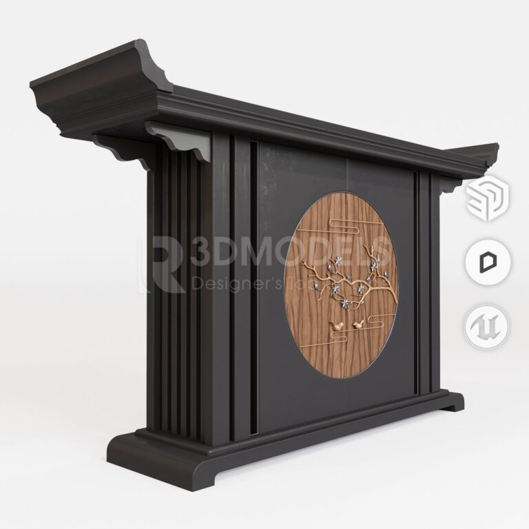 RT3Dmodels Console Table_06560