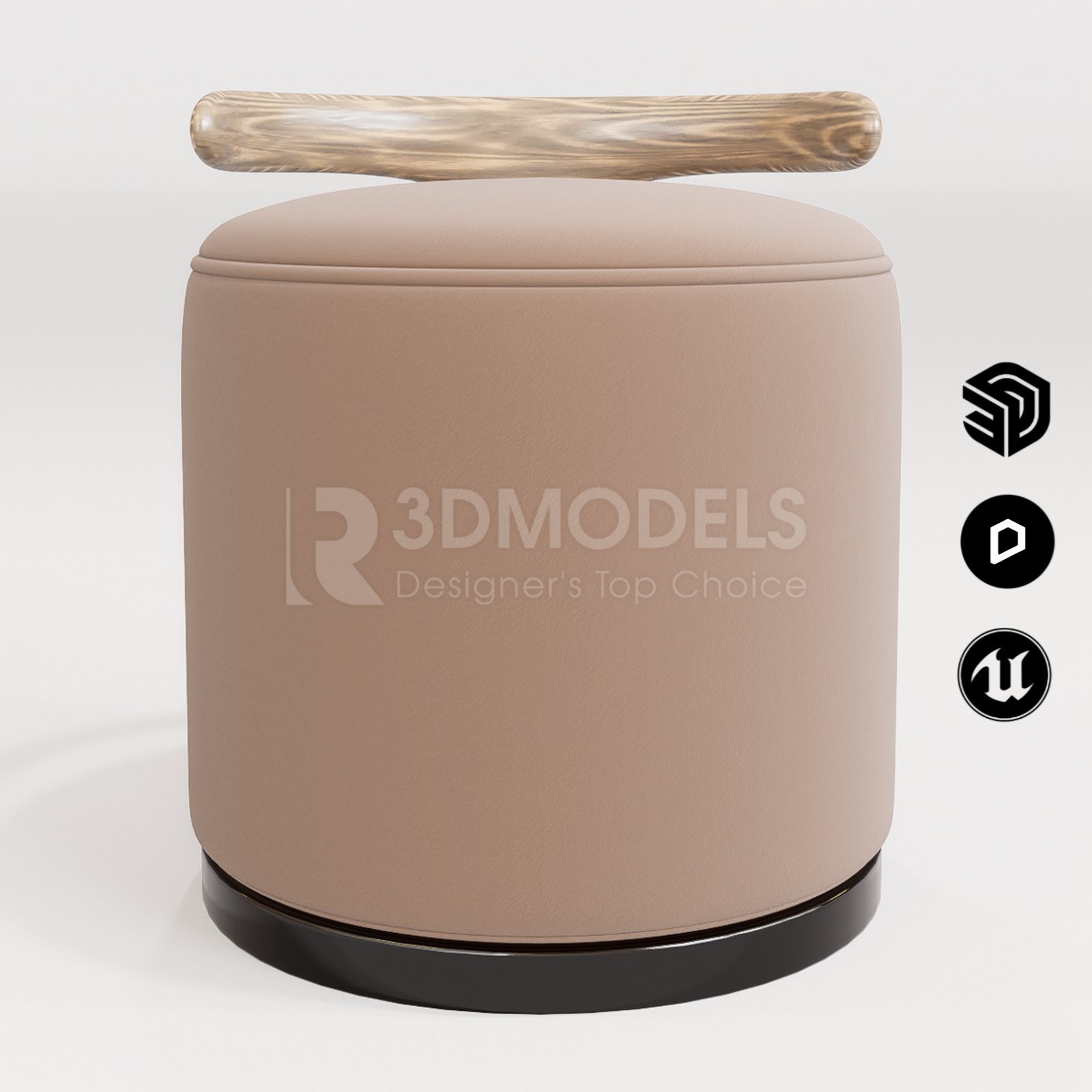 Rt Stool Stool - RT3DModels is a website that offers free real-time 3D models in ...