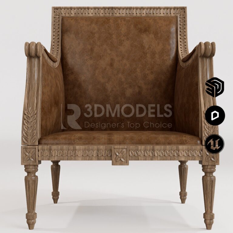 RT3Dmodels Arm Chair_06363