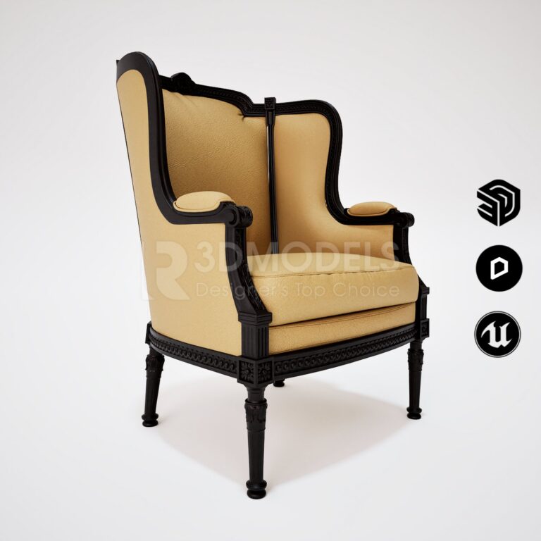 RT3Dmodels Arm Chair_06365