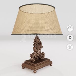 RT3Dmodels Table Lamp_06578