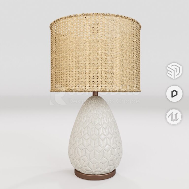 RT3Dmodels Table Lamp_06579