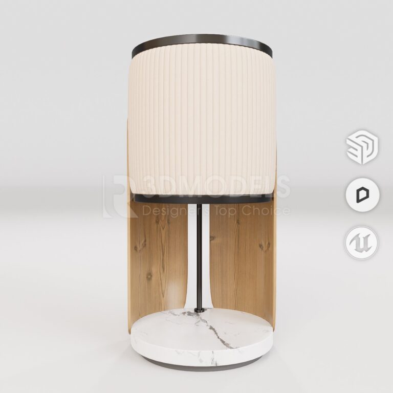 RT3Dmodels Table Lamp_06581