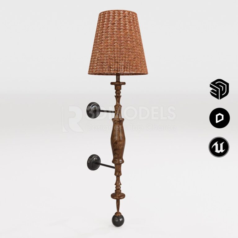 RT3Dmodels Wall Light_06589